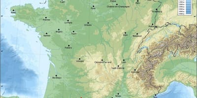 نقشه جغرافیایی از تولوز